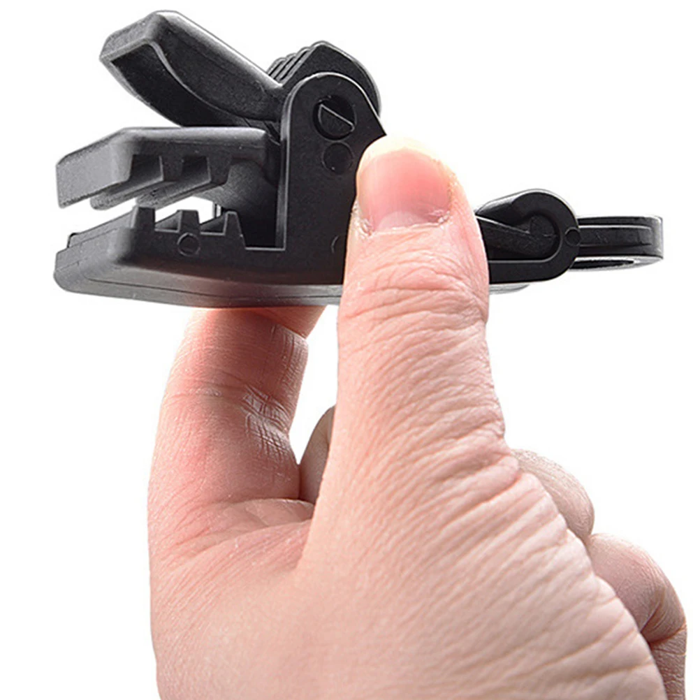 

10 Pcs Waterproof Tent Clip Tents Clips Tarp Heavy Duty Convenient Awning Clamps Tarpaulin