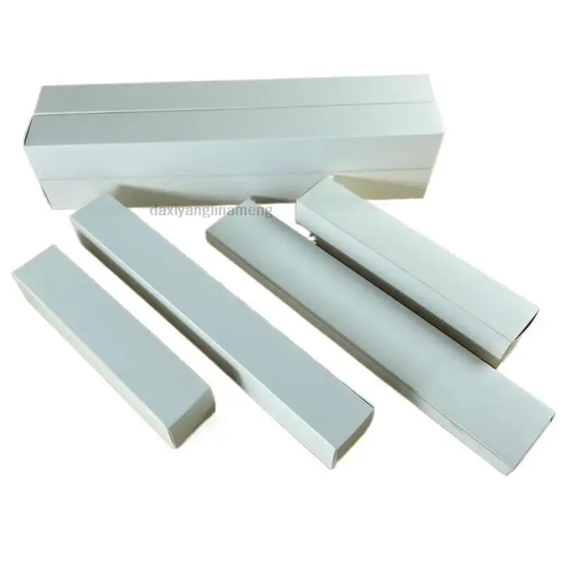 25pcs/lot White Color Cardpaper Rectangular Carton Gift Packing Box W*W 2x2 3*3 4x4 5*5 HIGH 14~ 36cm Long