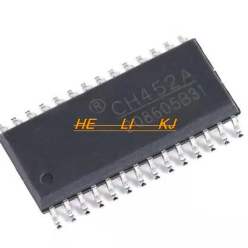 CH452A    SOP28     Automotive computer board, Marelli Chery ignition driver chip   (Product quantity: 50 pieces)