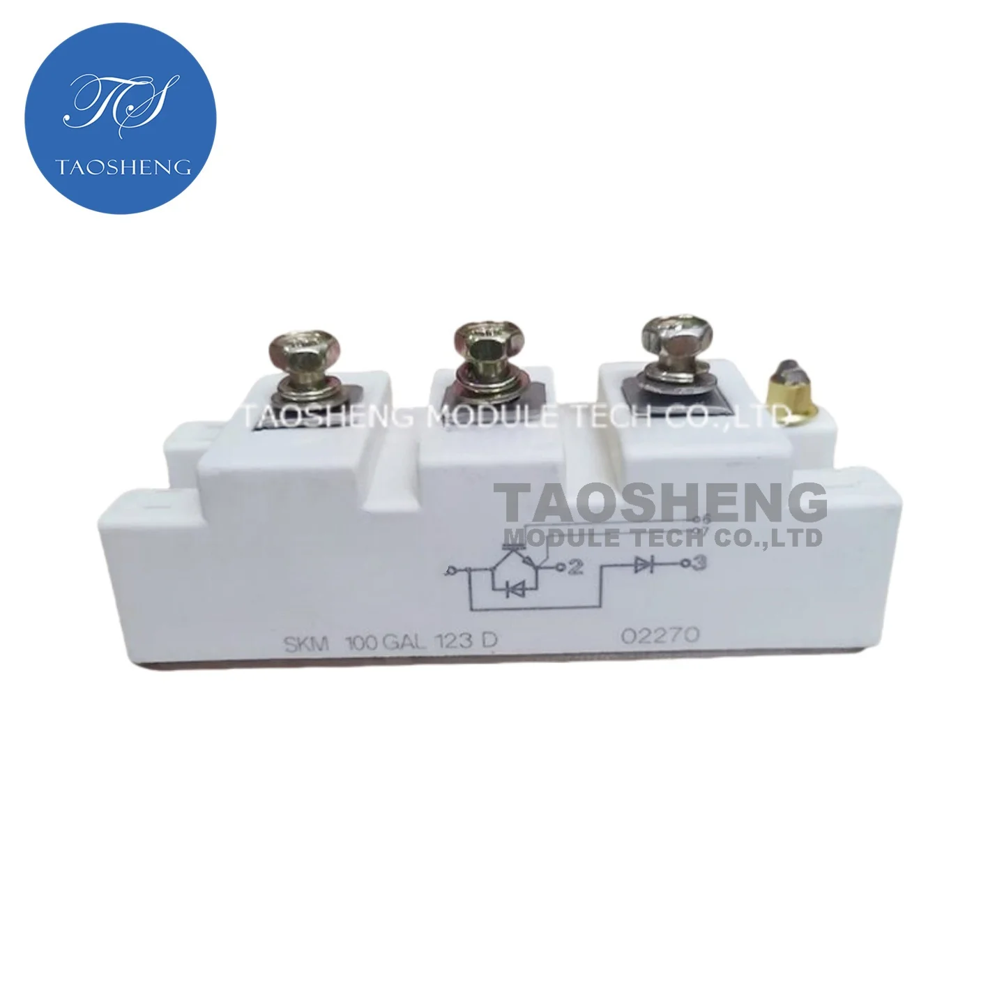 

1 шт. SKM100GAL123D SKM100GAR123D 100A/1200V Новый и оригинальный IGBT-модуль【TAOSHENG】 # TS040