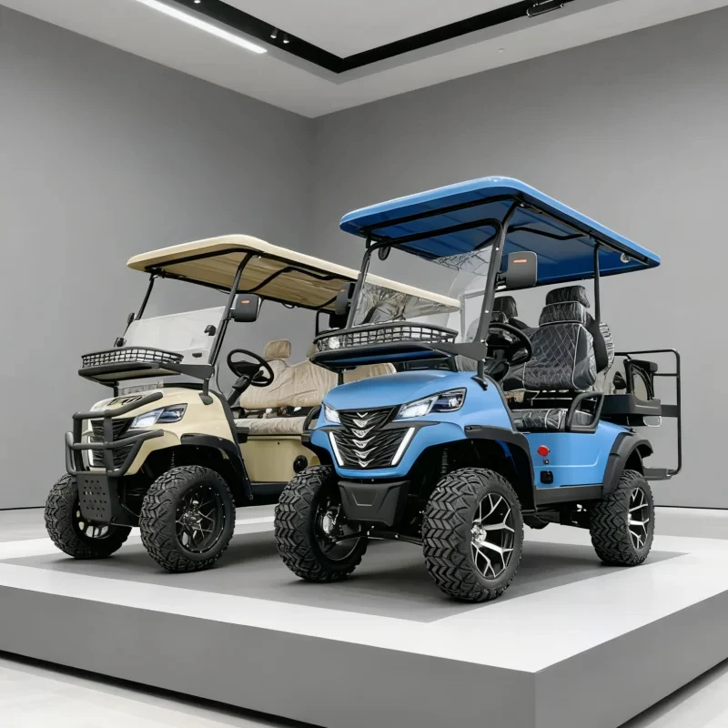 new 4 6 8 Seater Reception Shuttle Electric Golf Cart High Speed 45km/h with Customizable Colors Golf Buggy Cart