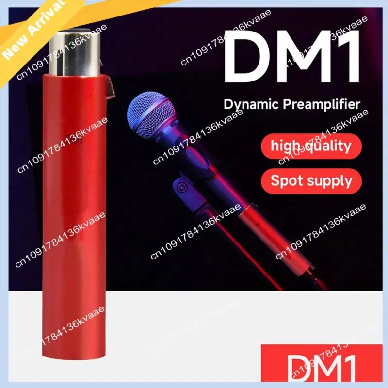 M01K DM1 Dynamite Active In-Line Preamp Professional Dynamic Microphone Amplifier For Handheld Mic