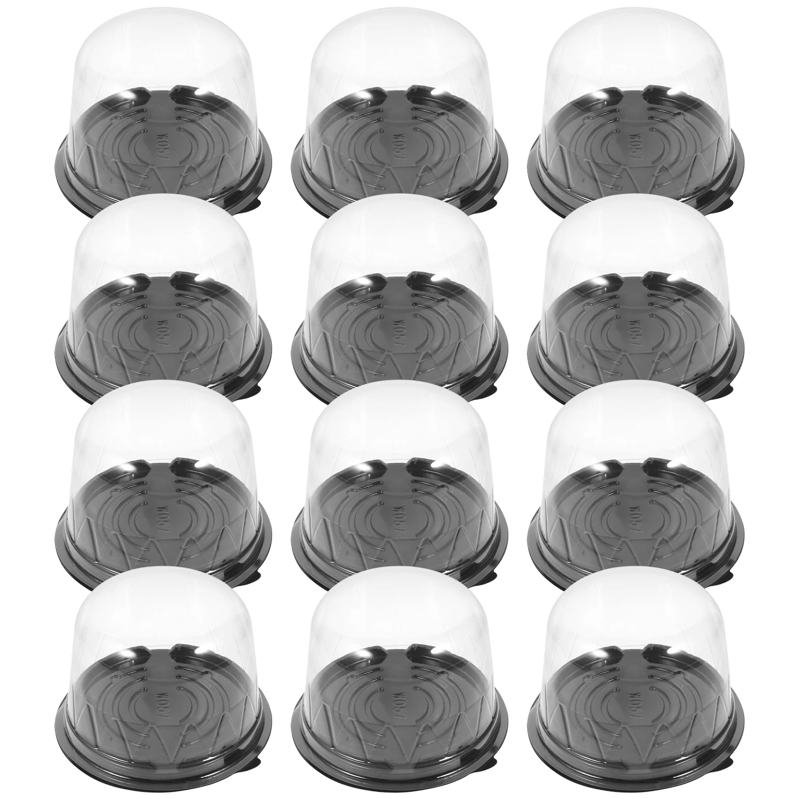 

50 Pcs Charcuterie Cups with Lids Cake Box Container Snack The Pet Packing Holder