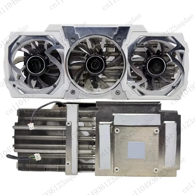 980TI Graphics Card Radiator Matte Hole Distance 5.8CM Suitable for Public 1080TI Turbine Modification