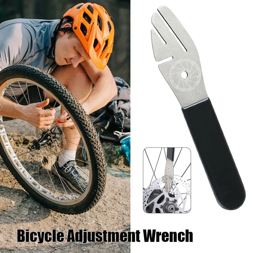 Bicycle Tool Disc Brake Rotor Alignment Truing Tools MTB Flattening Correction Wrench Stainless Steel Bike Repair Tool