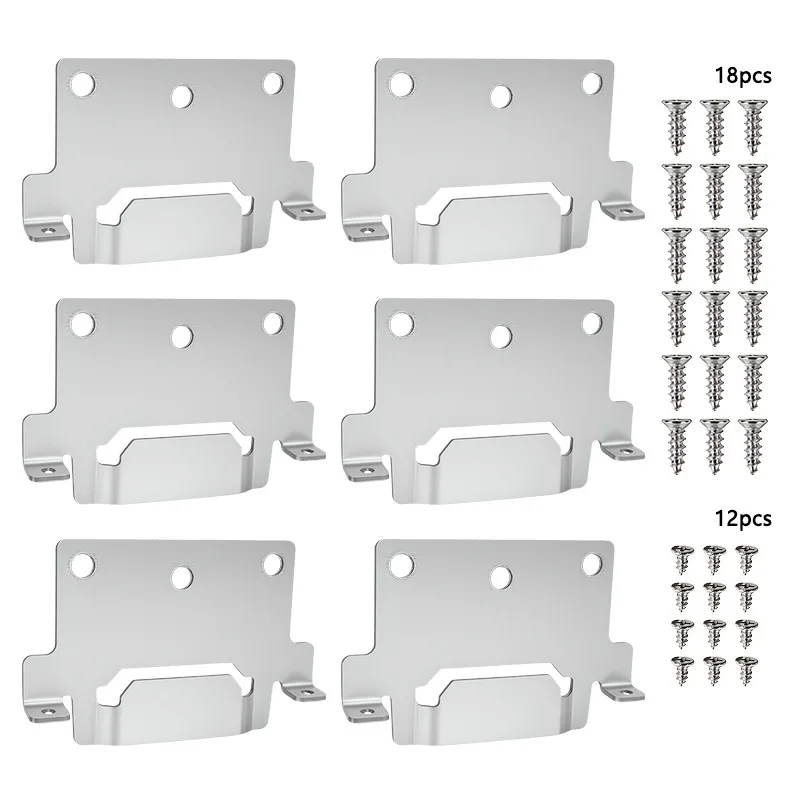 6Pcs/Pack For Skorva Midbeam Bed Monunting Brackets Fitting Screws Camper Conversion Brackets 116791 Rack with 30Pcs Screw