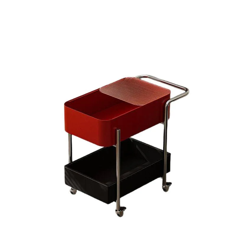 

Передвижной журнальный столик-тележка для гостиной, многоуровневый мобильный прикроватный столик для дивана, мебель для гостиной, мраморный