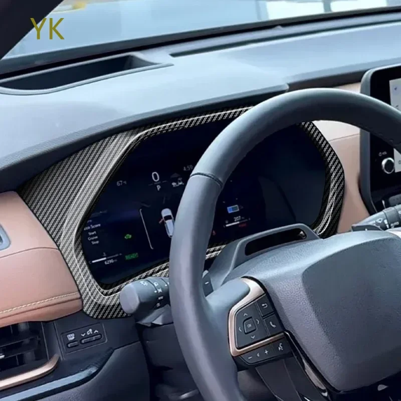 

For Toyota Grand Highlander 2024-2025 ABS Carbon Fiber Car Window Rise Switch Gear Shift Panle Instrument Readlamp AC Vent Cover