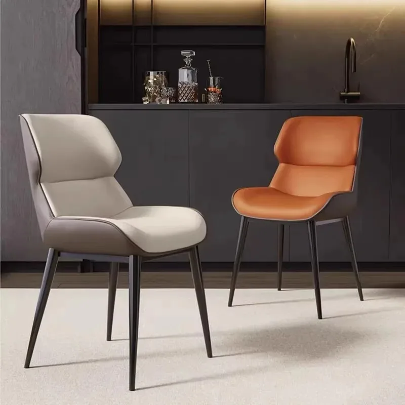2pcs-modern-luxury-high-back-dining-chair-nordic-leather-upholstered-chair-with-metal-frame-for-restaurant-hotel-dining-room