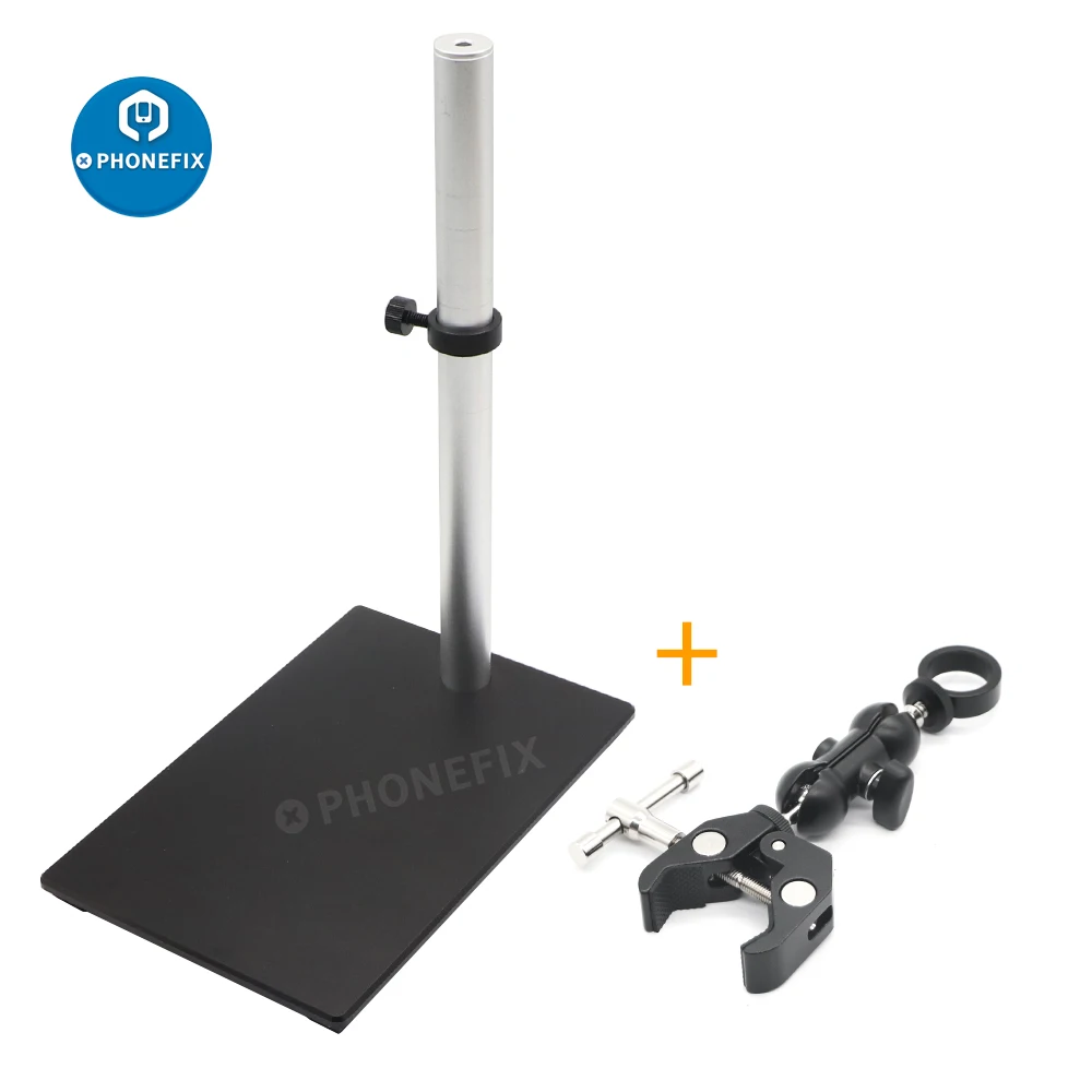 Adjustable Stand Super Clamps Multiple Angles Bracket for Electron Microscope Digital Industrial Camera Vision Inspection Test