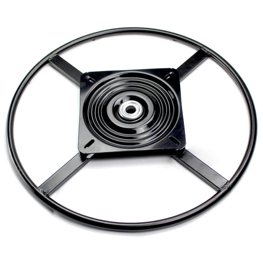 360º Free Rotation Sofa Base Hardware  Φ600MM Large Circle Furniture Turntable Swivel Chair Iron Frame Bearing Weight 200K