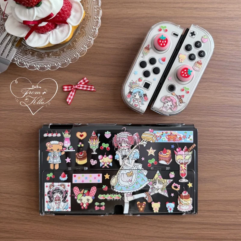 

Original Kelulu Switch 2 Protective Shell Japanese Girls Dim Sum House Switch Oled Protective Shell Ns Animation Surrounding