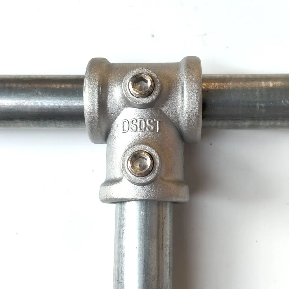 25mm Aluminum alloy Connector Elbow Tee Base Flat Three-dimensional Fitting Connection Fastener 25mm Steel Tube Shelf Parts