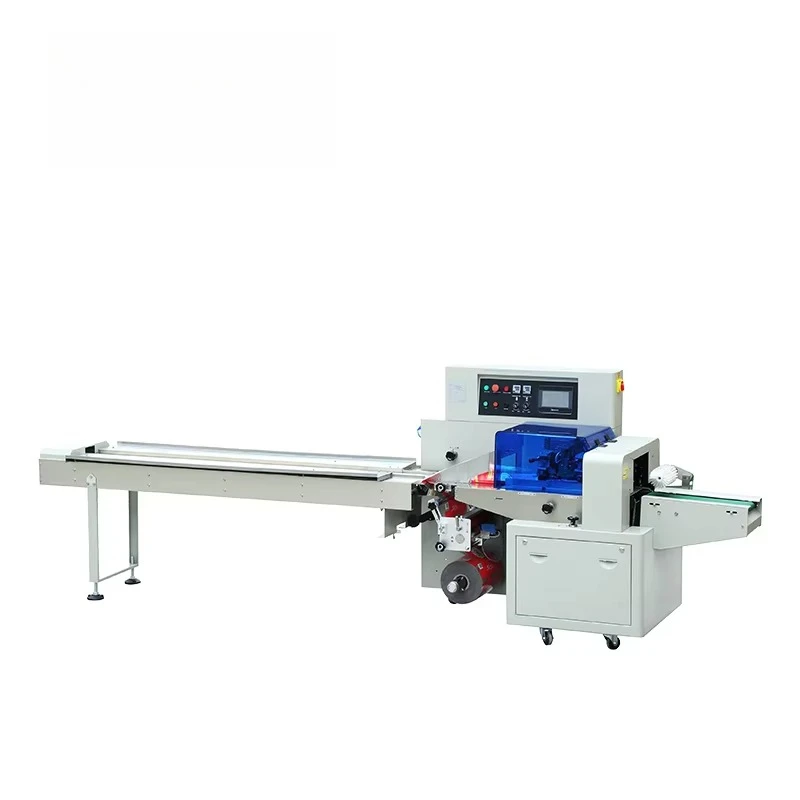 Cup Cake Sandwich Biscuits Muffin Packaging Machine Vegetable Lettuce Salad Wrapping Sealing Packing Machine