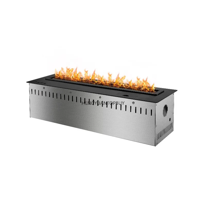 24 Inch Intelligent  Remote Controlled Bio Ethanol Electric Fireplace Heaters view 6