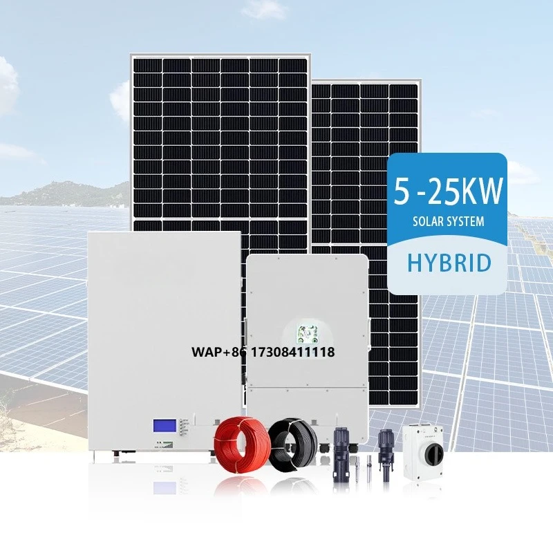 All in One Home Hybrid Solar Panel System 5kw 10kw 15kw 20kw 30kw Lifepo4 Lithium Battery Solar Energy System for Roof System