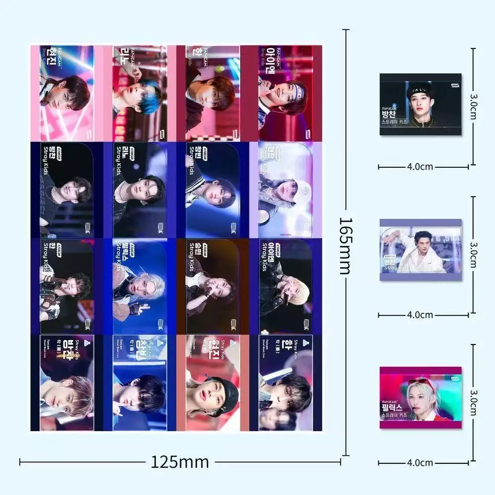 63 Stück SKZOO Stray Kids Avatar-Aufkleber - Hochwertige Abdeck- und Siegelaufkleber für Fans Große Lagerbestände