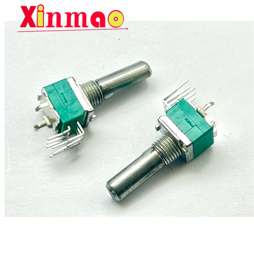 RK097 High-Quality Precision Potentiometer Dual A10K Mixing Console DJ Dedicated Shaft Length 20mm