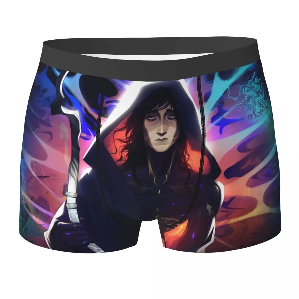 

Виктор Arcane 2, нижнее белье League Of Legends, мужские трусы, таможенные простые шорты-боксеры, шорты высокого качества, трусы больших размеров