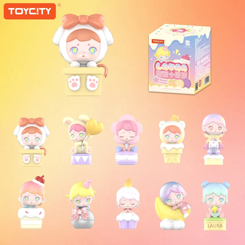 

Toycity Original Cartoon Periphery “laura Sweet Wishes”blind Box Action Figure Toys Collection Mystery Box Kids Christmas Gift