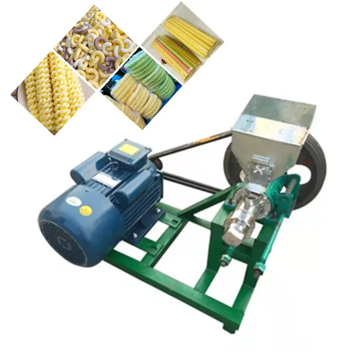 Mini Popular Corn Extruder Machine Maize Rice Puffing Snack Food Maker Rice Corn Puff Machine Puffed Corn Snacks Making Machine