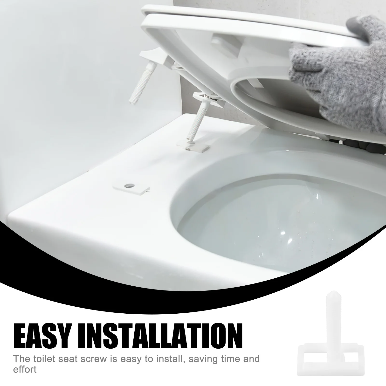 

2 set 2 Sets Seat Bolts Universal Fit For Most Seats Maintenance Durable Secure Installation Time-Saving Repair Perfect