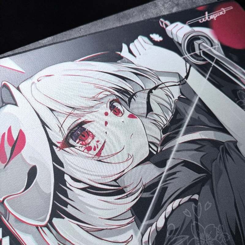 

UtopiaGaming Blackblade "Peerless Blade" Anime Mouse Pad, Polyurethane Surface, Smooth Control for Gamers