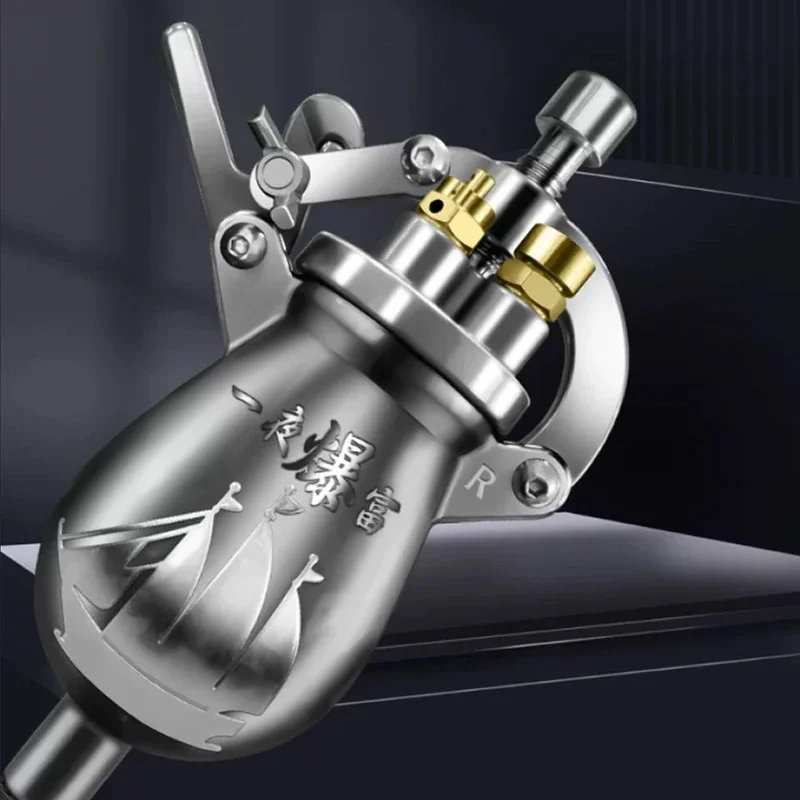 304 Stainless Steel Automatic Mini Popcorn Machine Home Small Popcorn Pot Old Fashioned Hand Cranked Popcorn Maker