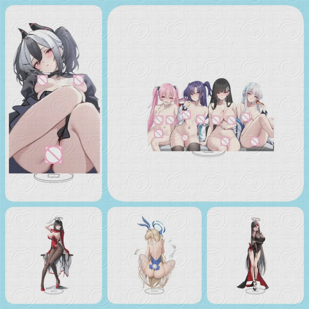 

15CM NEW Anime Blue Archive Acrylic Stand Model Cosplay Charm Characters Ornament Accessories Goods Collection Christmas Gifts