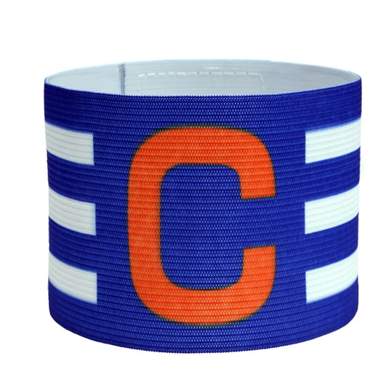 Y1UB Captain Armband Football, Multicolor Captain Arm Bands Football Kids Youth Adult, Adjustable Captain Armband for Soccer