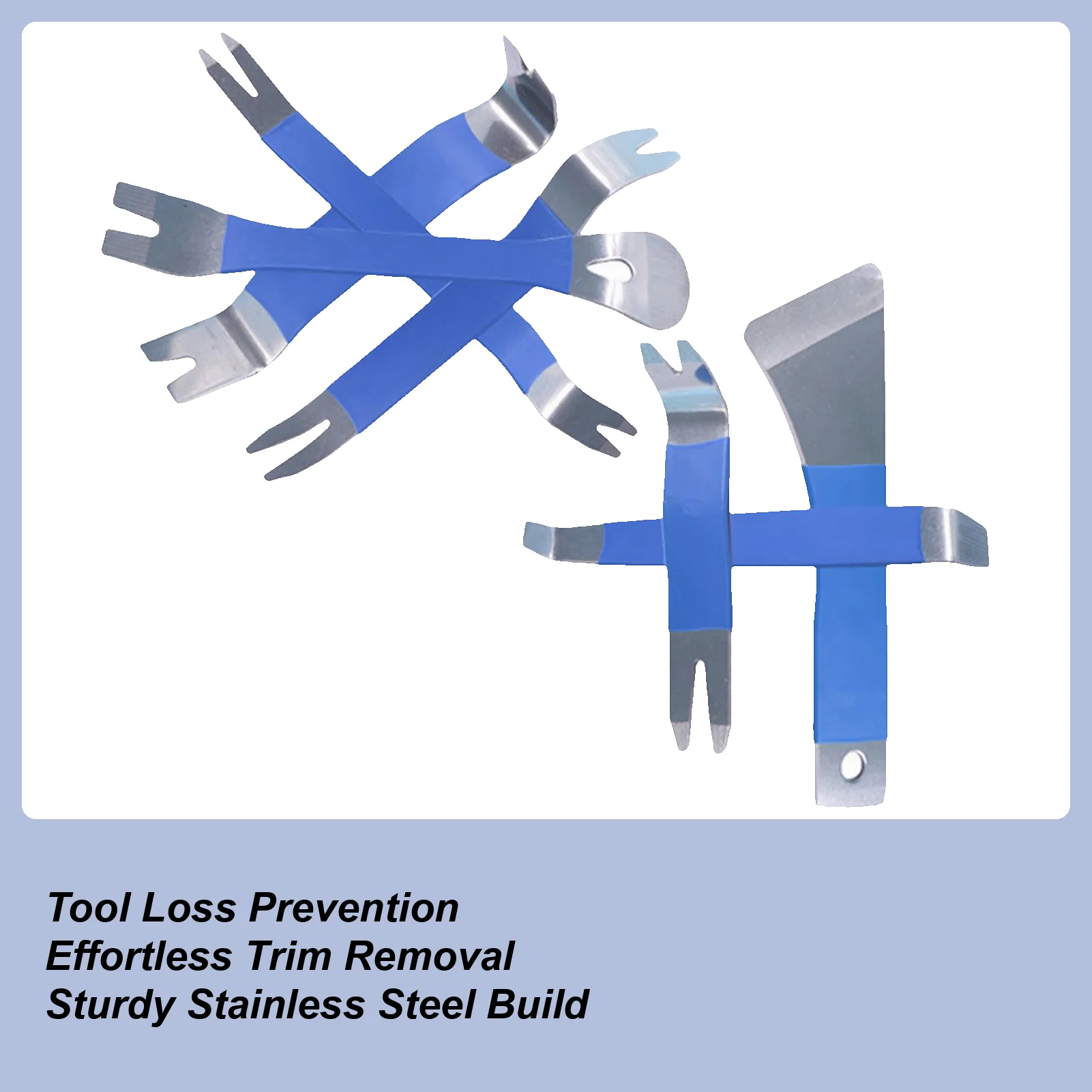 

Auto Trim Removal Tool Kit 7 Pieces Car Door Panel Clip Removal Tool Ergonomic Remover Puller Clips Repair Set For Vehicle