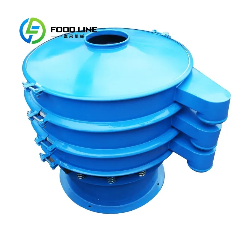 Customized Round Vibrating Screen Stainless Steel Vibrating Screen - Hygienic Rotary Sifter for Food, Flour Screening Machine