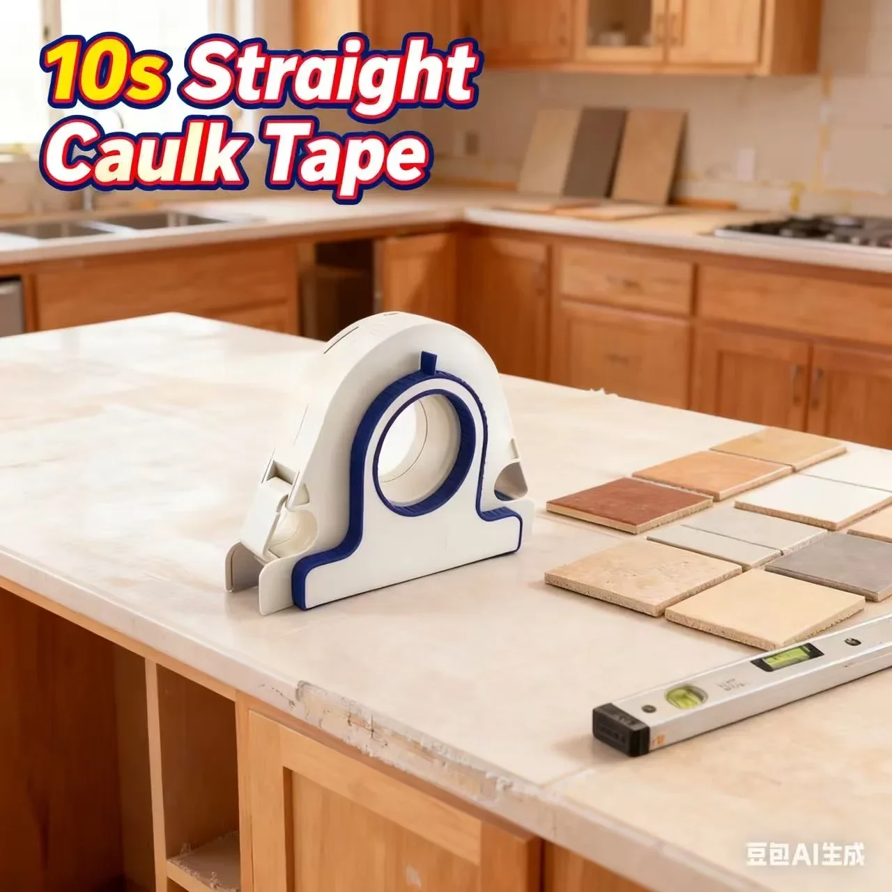 موزع شريط لاصق مريح بقفل رباعي لسهولة الاستخدام وتخزين أداة توزيع أشرطة لاصقة للرسام #1