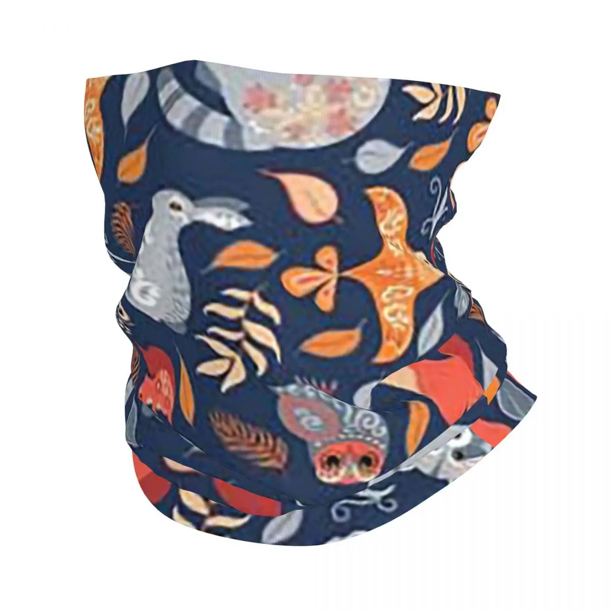 Fairy-tale Forest. Scandinavian design Bandana Neck Gaiter Printed Face Scarf Multifunction Balaclava Running Adult Winter