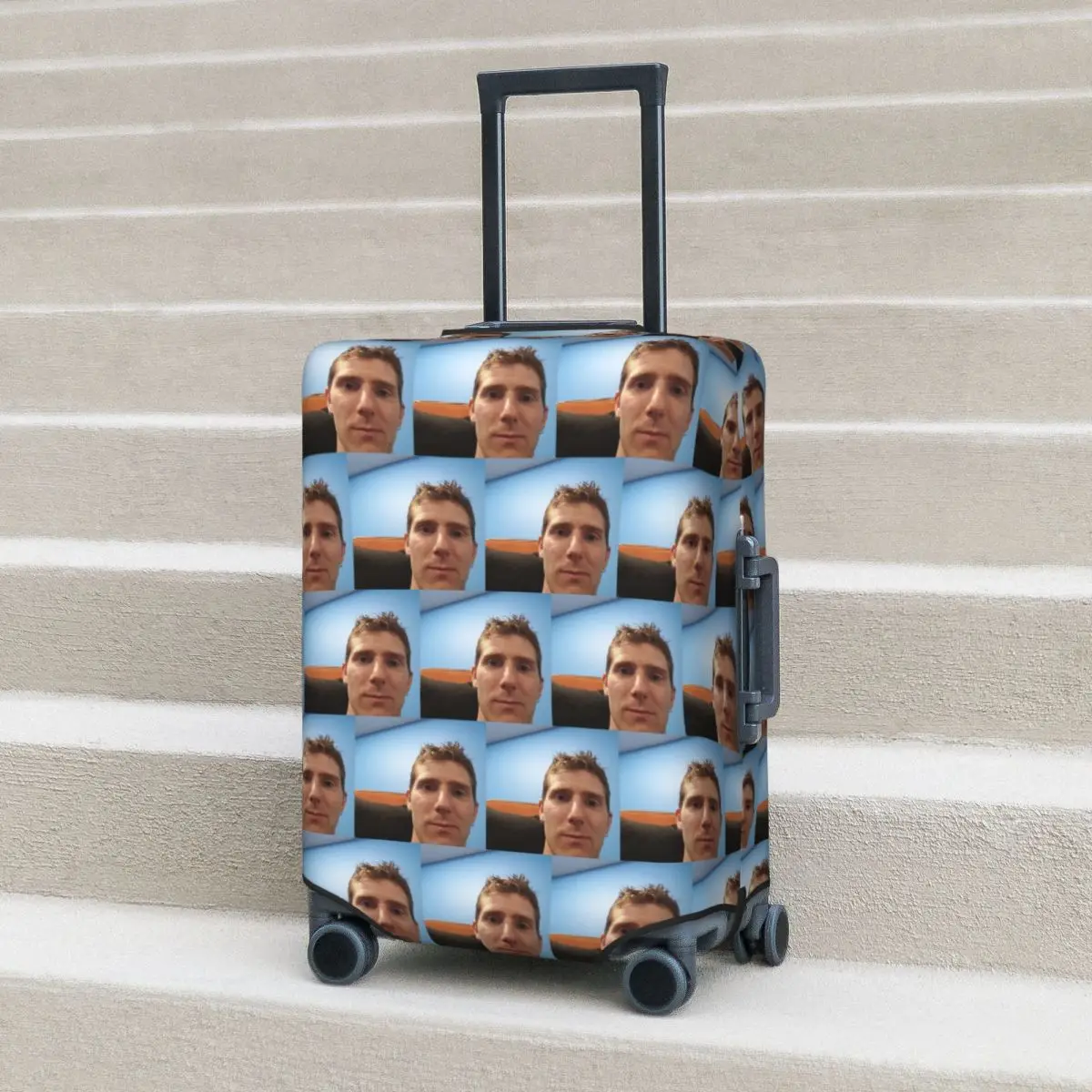 Linus Etch Tips Penutup Koper Pelindung Penutup Pelindung Bagasi Perjalanan Elastis untuk 18-32 Inci