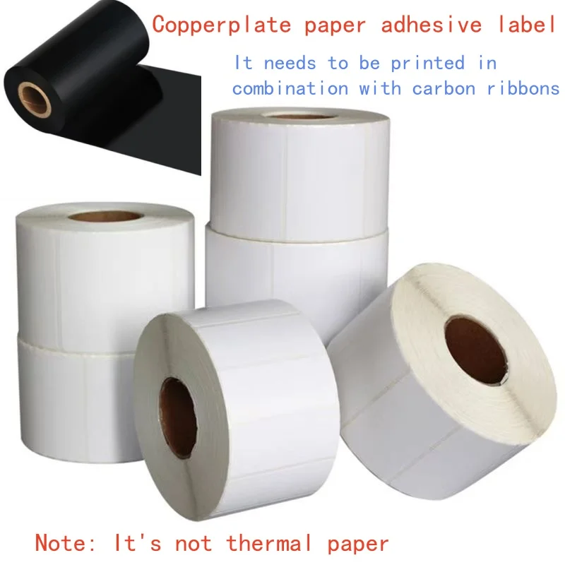 

Printable adhesive paper, copperplate label printing paper 30, 40, 50, 60, 70, 80, 90, 100mm adhesive paper stickers, sticky sti