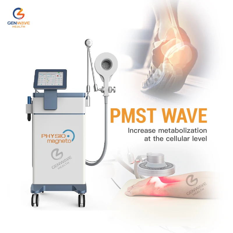 PMST WAVE 3 in 1 PEMF Physio Magneto Infrared and ShockWave Therapy Device for Musculoskeletal Disorders