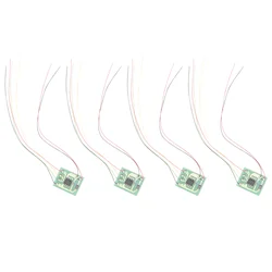 HOT! 4Pcs DIY Scale Construction Sand Table Model Circuit Board Traffic Light Signal Model HO Scale Train Railway Miniature