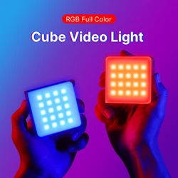 Ulanzi VL49 RGB PRO Full Color LED Video Light 2500K-9000K Camera Light for Photopraphy with Honeycomb Diffuser