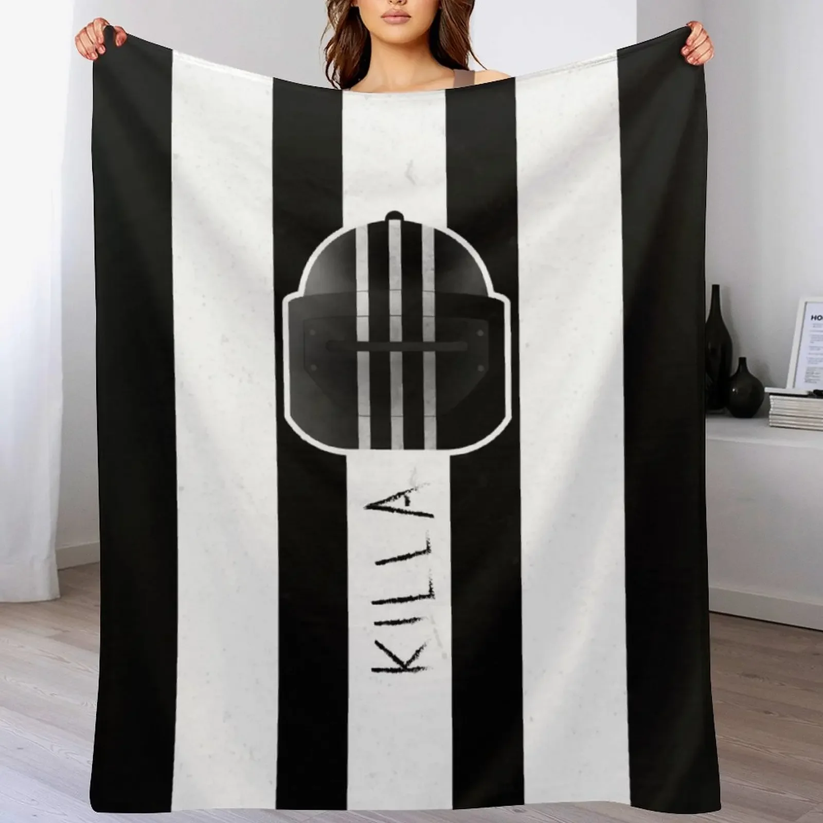 

Killa Helmet - Escape From Tarkov Throw Blanket Winter beds Warm Hairy Kid'S Blankets