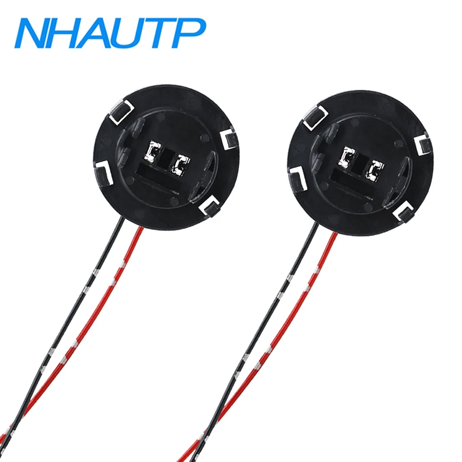 NHAUTP 2 pièces H7 connecteur de Base de lampe halogène pour Hyundai Mistra prise de phare adaptateur de faisceau de câblage
