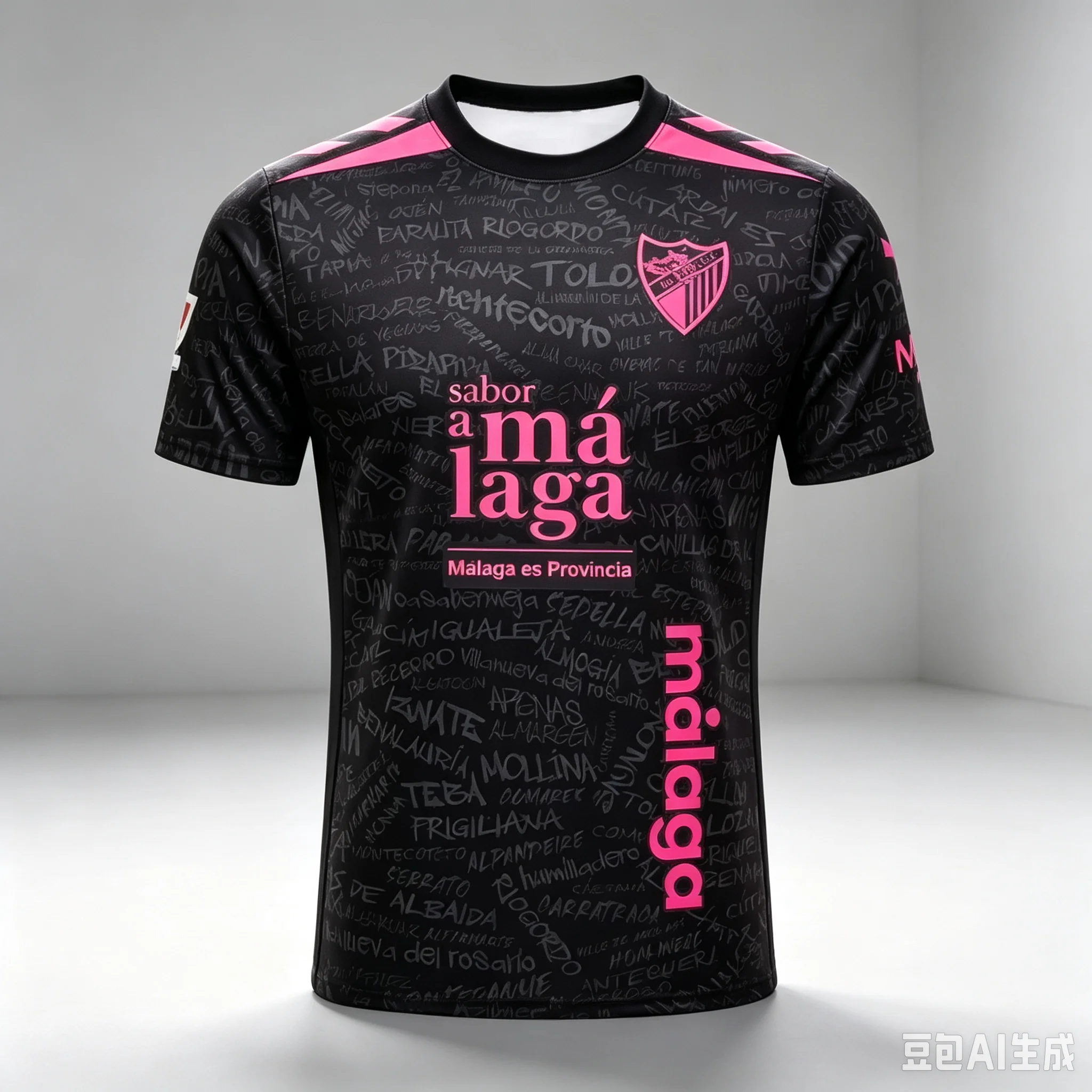 2026/27 Málaga club Spain football jersey T-shirt Men's and Women's Breathable Quick Drying Short Sleeved fan gifts Tops