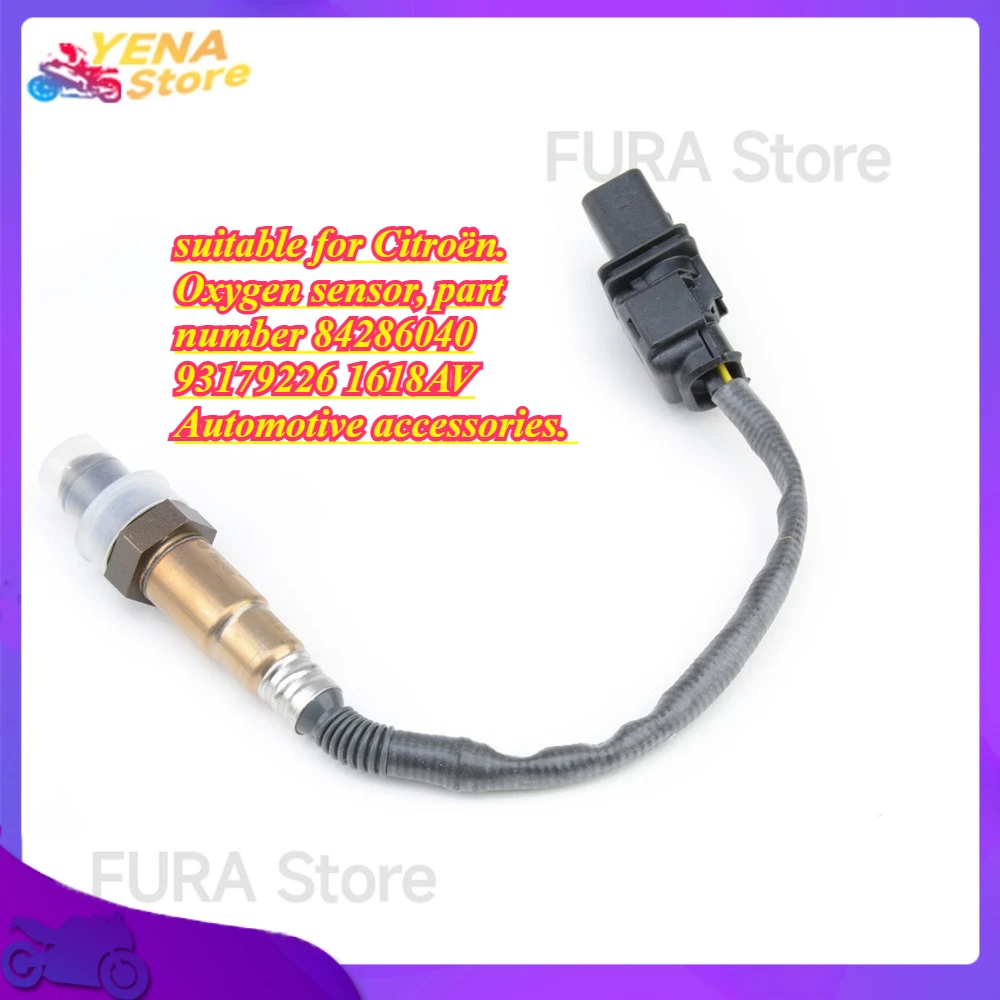 

High-quality O2 oxygen sensor suitable for Citroën. Oxygen sensor, part number 84286040 93179226 1618AV Automotive accessories.