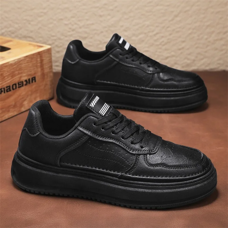 New Mens Spring Autumn Casual Shoes 2025 Popular Comfortable Men Board Shoes Trendy Versatile Men Soft Non-Slip Sneakers Zapatos