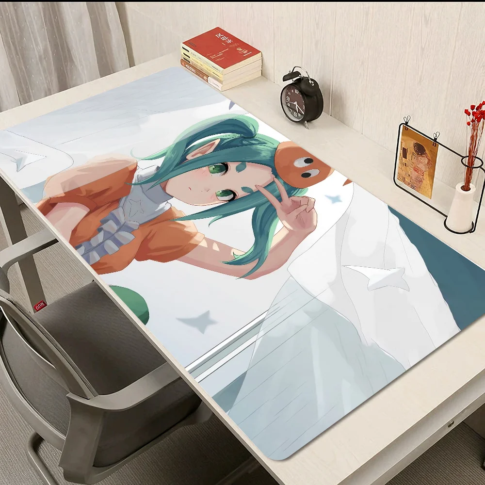 HD-MonogatariS-Yotsugi-Ononoki S Muismat Nieuwkomers Grote Gaming Muismat L XL XXL Gamer Muismat Maat Voor Toetsenborden Mat