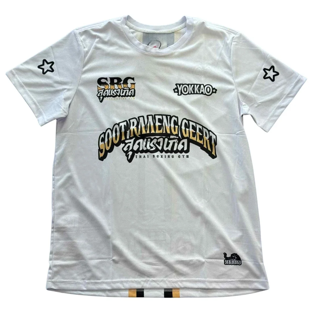 2026 Sommer Outdoor-Sport Muay Thai Boxen T-Shirt Herren Atmungsaktiv Schnelltrocknend Sport-Training Kurzarm Schweißableitende Oberteile – Detail 6