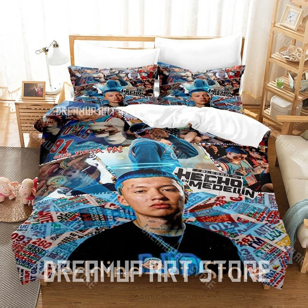 

3D Print Blessd Cartoon Bedding Set Single Twin Full Queen King Size Bed Set Adult Bedroom Duvetcover Sets Anime Bed Sheet Set