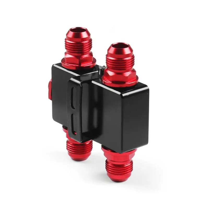 

Oil Filter Sandwich Adaptor Adapter With Oil Thermostat AN10 Fitting Oil Plate In-Line Design