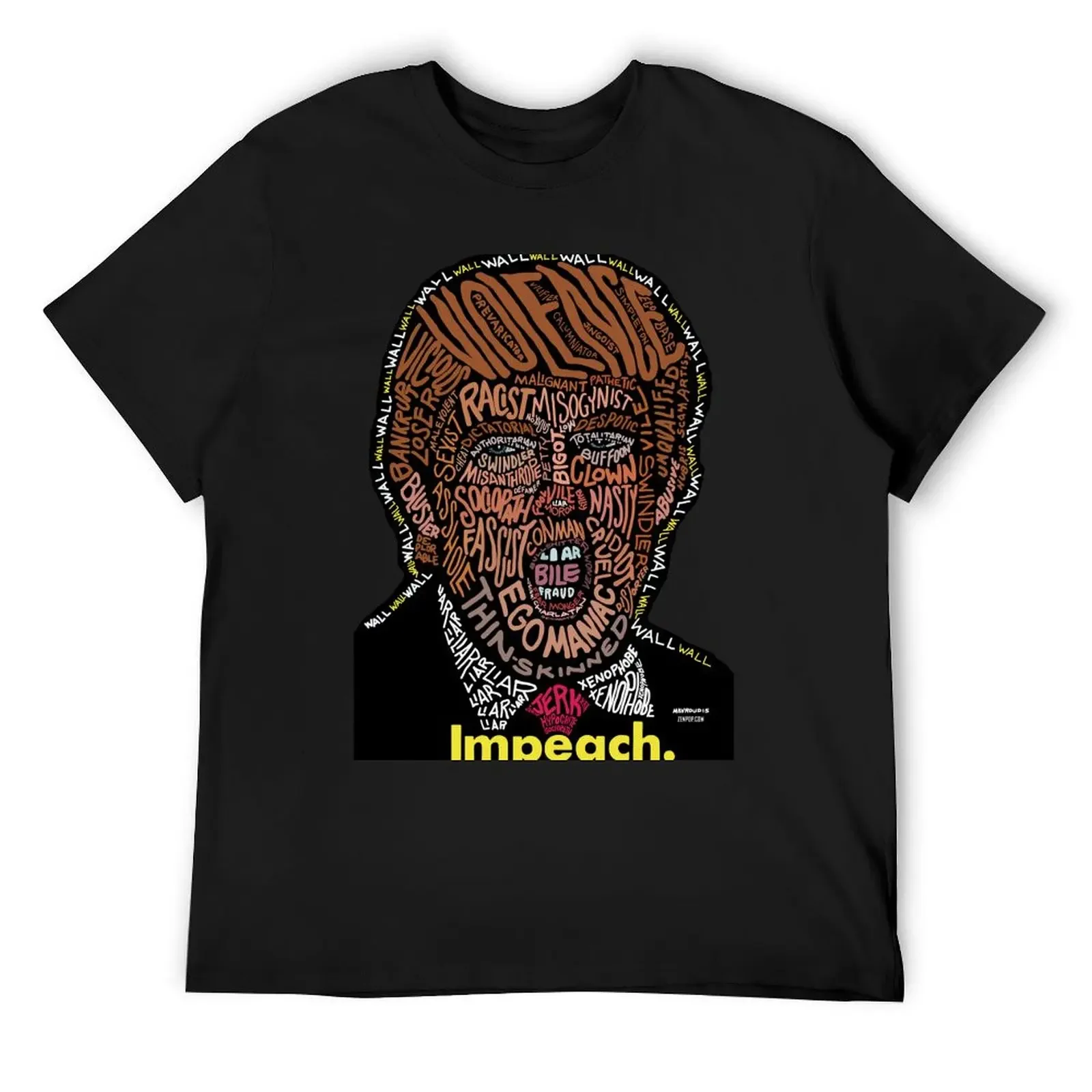 Impeach. Sad. Loser. Trump. T-Shirt vintage clothes designer shirts quick drying anime t shirts workout shirts for men