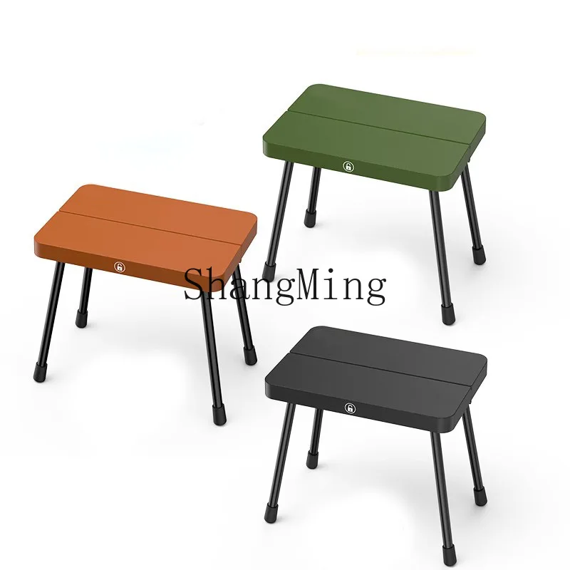 

DSA Outdoor Camping Storage Box Folding Stool Portable Folding Chair Fishing Bench Pocket Small Bench